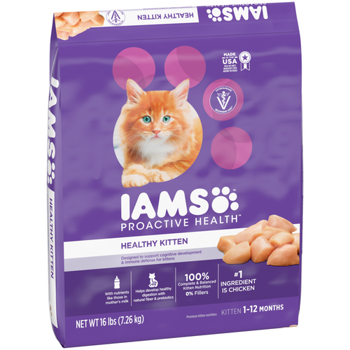 Iams ProActive Health Kitten Chicken Recipe Dry Cat Food