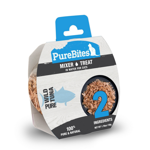 PureBites Mixer Wild Skipjack Tuna in Water Cat Food/Topper/Treat