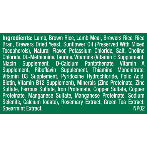 Natural Balance Limited Ingredient Dry Dog Food, Lamb & Brown Rice Small Breed Bites Recipe