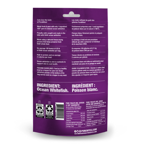PureBites Freeze Dried Ocean Fish Cat Treats