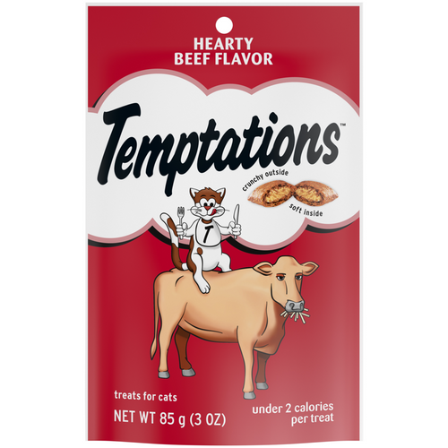 Temptations Hearty Beef Cat Treats