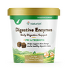 NaturVet Digestive Enzymes plus Probiotic Functional Soft Chews for Dogs