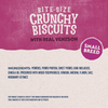 Natural Balance Rewards Crunchy Biscuits Dog Treats for Small Breeds with Real Venison