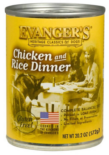 Evanger's Classic Chicken and Rice Dinner Canned Dog Food