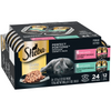 Sheba Perfect Portions Cuts in Gravy Multipack with Salmon and Tuna Wet Cat Food
