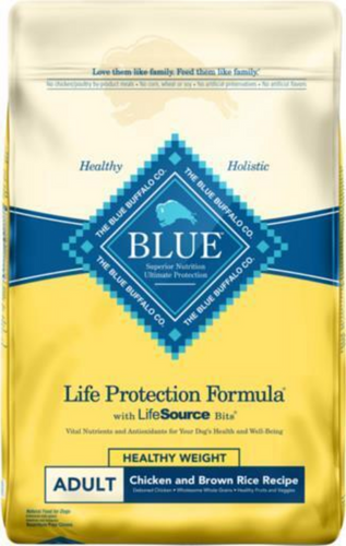 Blue Buffalo Life Protection Formula Healthy Weight Adult Chicken & Brown Rice Recipe Dry Dog Food