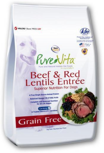 PureVita Grain Free Beef & Red Lentils Dry Dog Food