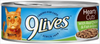 9Lives Hearty Cuts with Real Chicken and Fish in Gravy Canned Cat Food