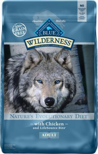 Blue Buffalo Wilderness Grain Free High Protein Chicken Recipe Adult Dry Dog Food