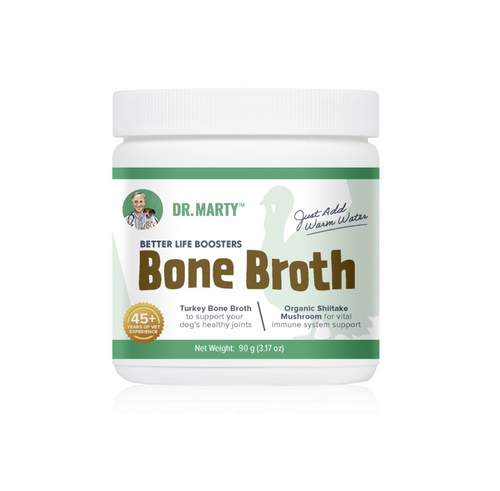 Dr. Marty Bone Broth Better Life Boosters Powdered Supplement for Dogs