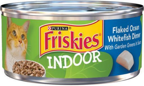 Purina Friskies Indoor Flaked Ocean Whitefish Wet Cat Food