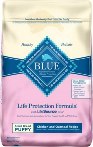 Blue Buffalo Life Protection Formula Small Breed Puppy Chicken & Oatmeal Recipe Dry Dog Food