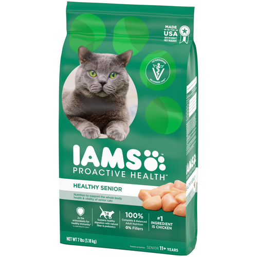 Iams ProActive Health Lively Senior 11+ Chicken Recipe Dry Cat Food