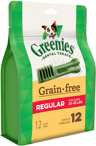 Greenies Regular Grain Free Dental Dog Chews