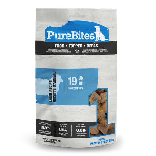 PureBites Lamb Recipe Dog Food/Topper