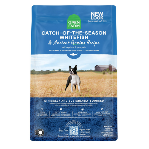 Open Farm Catch of the Season Whitefish and Ancient Grains Dry Dog Food