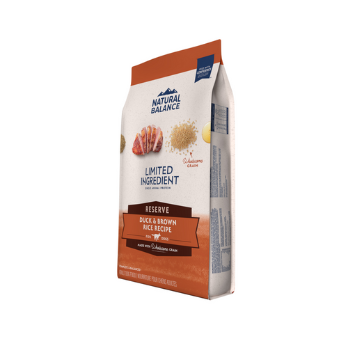 Natural Balance Limited Ingredient Reserve Dry Dog Food, Duck & Brown Rice Recipe