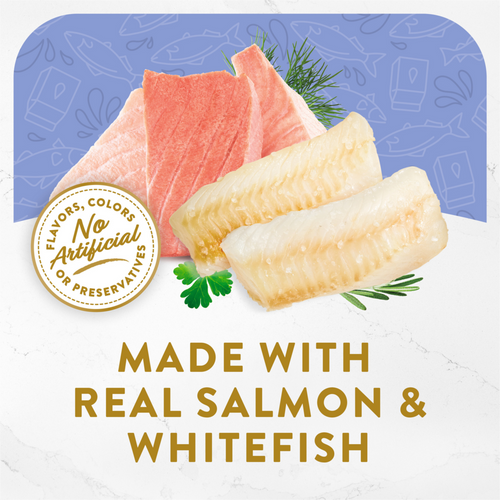 Purina Fancy Feast Creamy Broths Wild Salmon & Whitefish Wet Cat Food