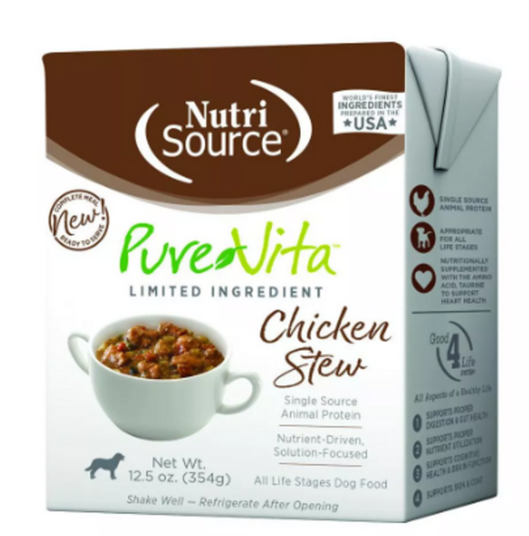 PureVita Chicken Stew Dog Food