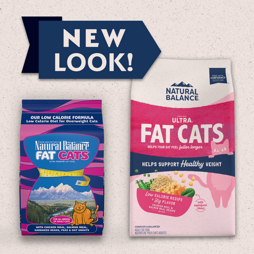 Natural Balance Original Ultra Fat Cats Dry Cat Food, Chicken Meal & Salmon Meal Recipe