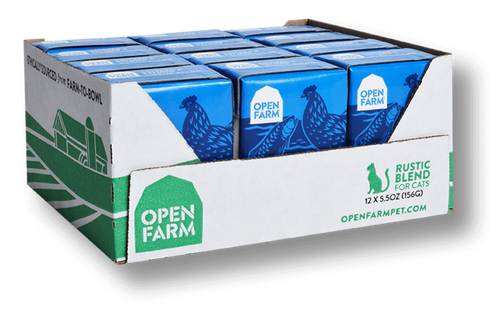 Open Farm Grain Free Rustic Blend Chicken and Salmon Wet Cat Food