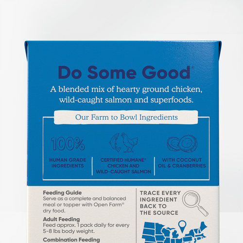 Open Farm Grain Free Rustic Blend Chicken and Salmon Wet Cat Food