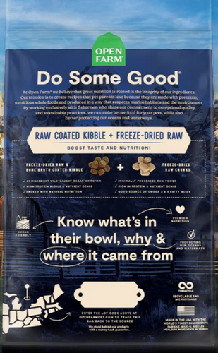 Open Farm RawMix Wild Ocean Recipe Grain & Legume Free Dry Dog Food