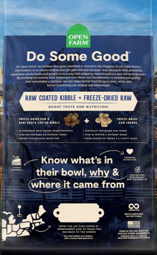 Open Farm Grain & Legume Free RawMix Wild Ocean Dry Dog Food
