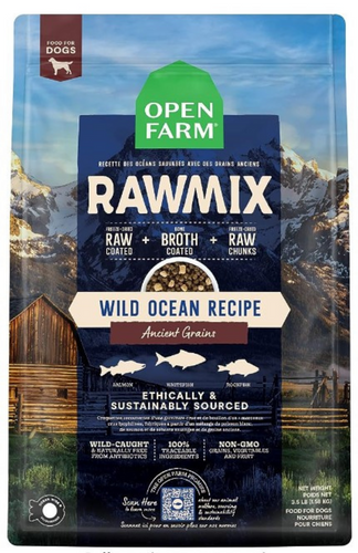 Open Farm RawMix Wild Ocean with Ancient Grains Dry Dog Food