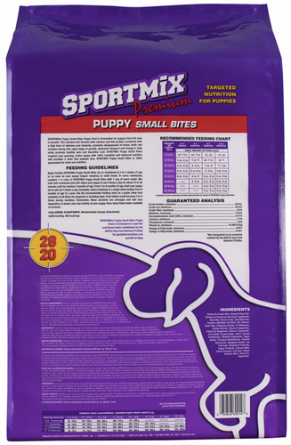 SPORTMiX Premium Small Bites Puppy Dry Dog Food