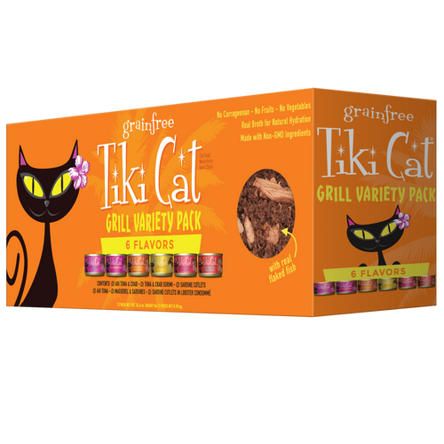 Tiki Cat Grill Variety Pack Canned Wet Cat Food