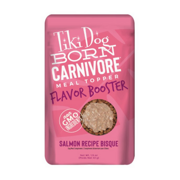 Tiki Dog Aloha Petites Flavor Booster Bisque Toppers Salmon