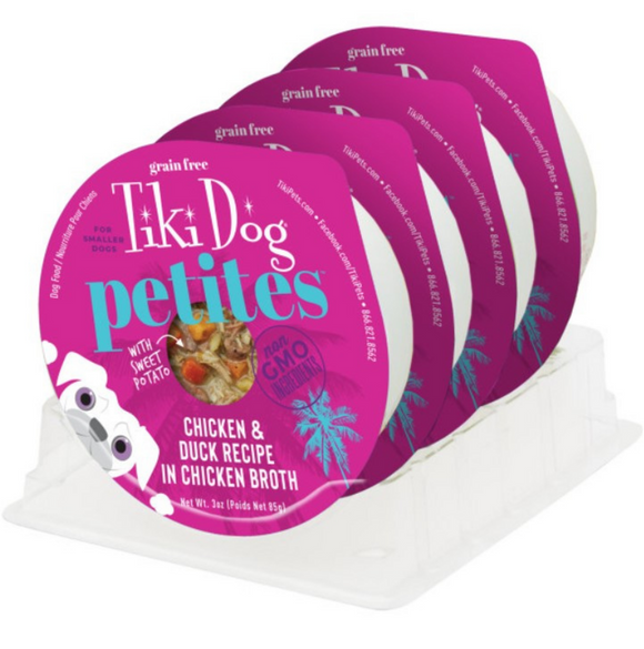 Tiki Dog Aloha Petites Chicken & Duck Wet Dog Food