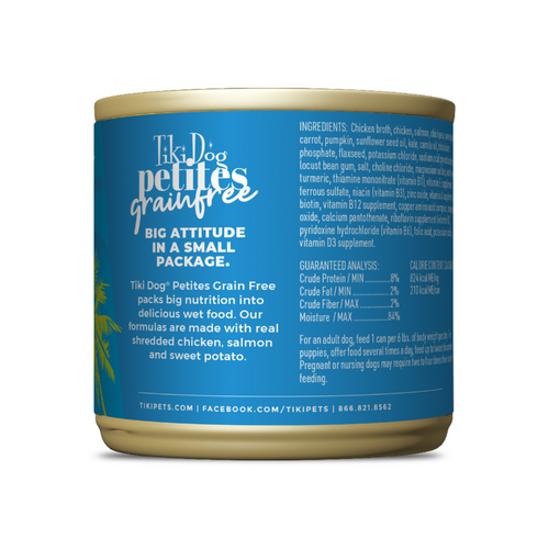 Tiki Dog Aloha Petites Chicken & Salmon Wet Dog Food