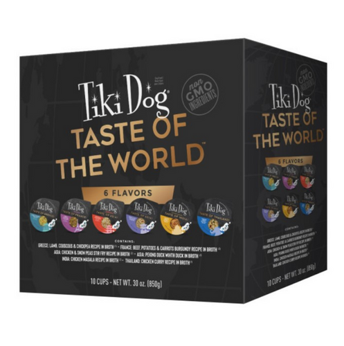 Tiki Dog Taste of the World Variety Pack Canned Wet Dog Food