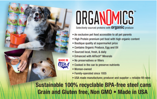 Organomics Turkey, Duck & Chicken Dinner for Dogs