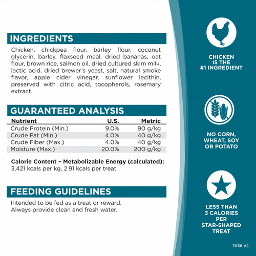 NutriSource SuperStars Chicken Dog Training Treats