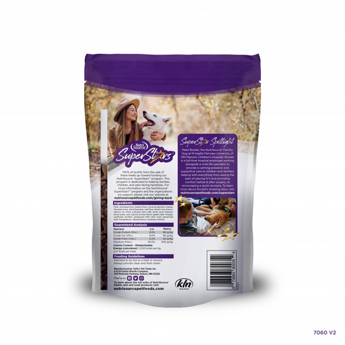 NutriSource SuperStars Bacon Dog Training Treats