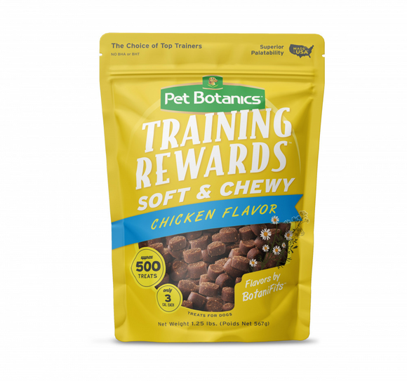 Pet Botanics Training Rewards Soft & Chewy Chicken Dog Treats