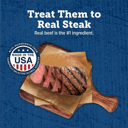 Blue Buffalo True Chews Steak Grillers Dog Treat