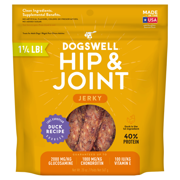 Dogswell Hip & Joint Grillers Duck Dog Treats