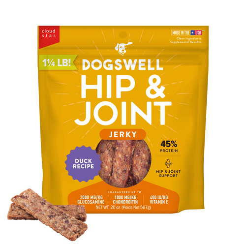 Dogswell Hip & Joint Jerky Duck Dog Treats