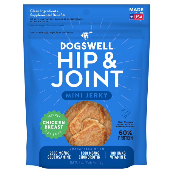 Dogswell Mini Jerky Chicken Breast Dog Treats