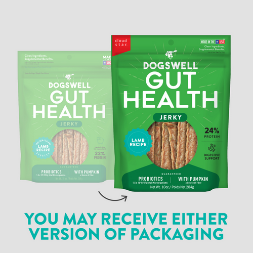 Dogswell Gut Health Jerky Lamb Dog Treats