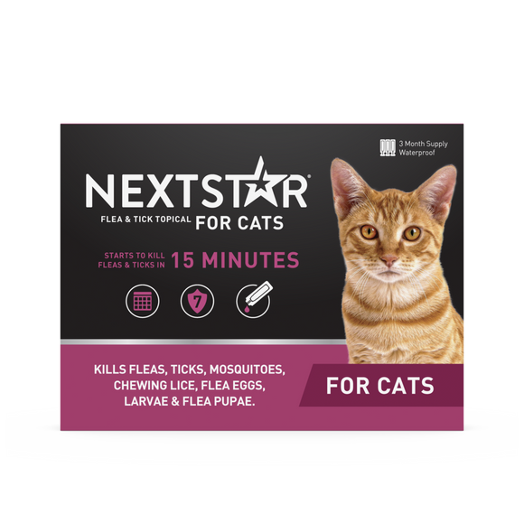 Nextstar Flea & Tick Spot on for Cats