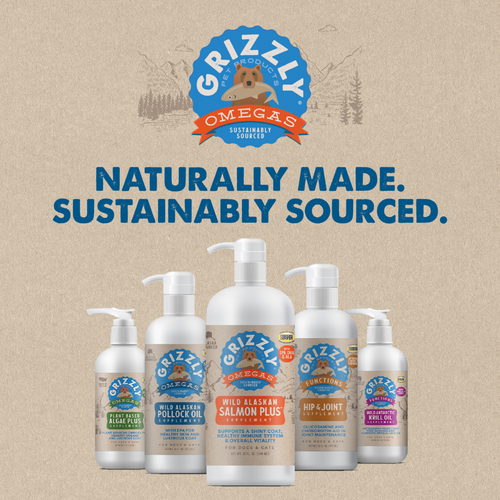 Grizzly Pollock Oil for Dogs