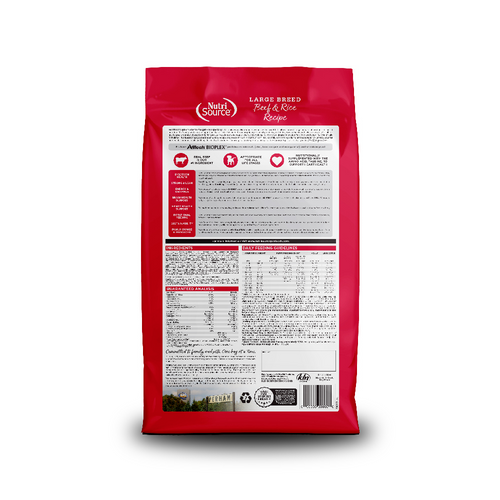 NutriSource Large Breed Beef & Rice Recipe Dry Dog Food