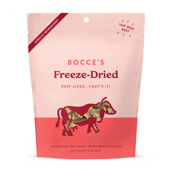 Bocce's Bakery Beef Liver Freeze-Dried Treats