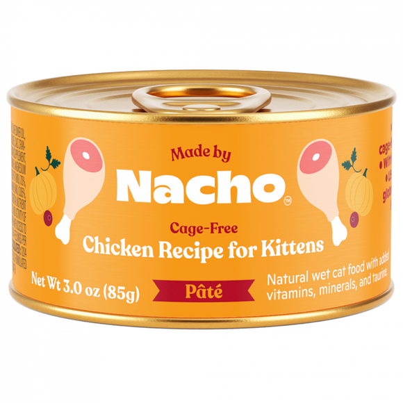 Made By Nacho Cage-Free Chicken Recipe Pate For Kittens