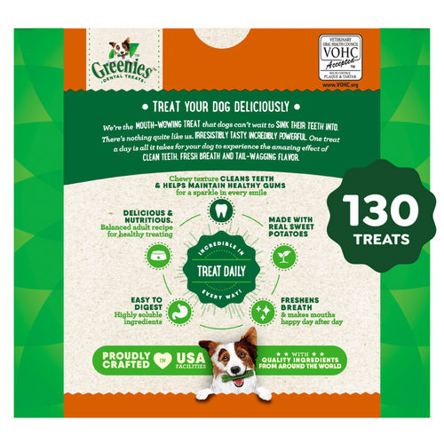 Greenies Dental Bone Sweet Potato Teenie